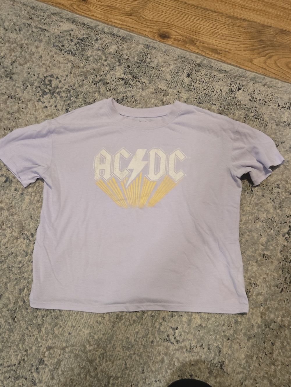 AC/DC Kids' Lilac Graphic Band Tee